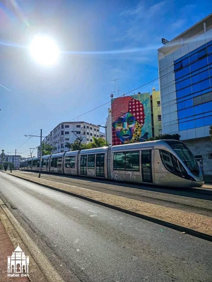 דירות Rabat, Hassan Downtown: Tramway, Sunshine, Privacy מראה חיצוני תמונה